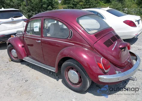 1972 Volkswagen Beetle из США, поврежденный, VIN 1122952484